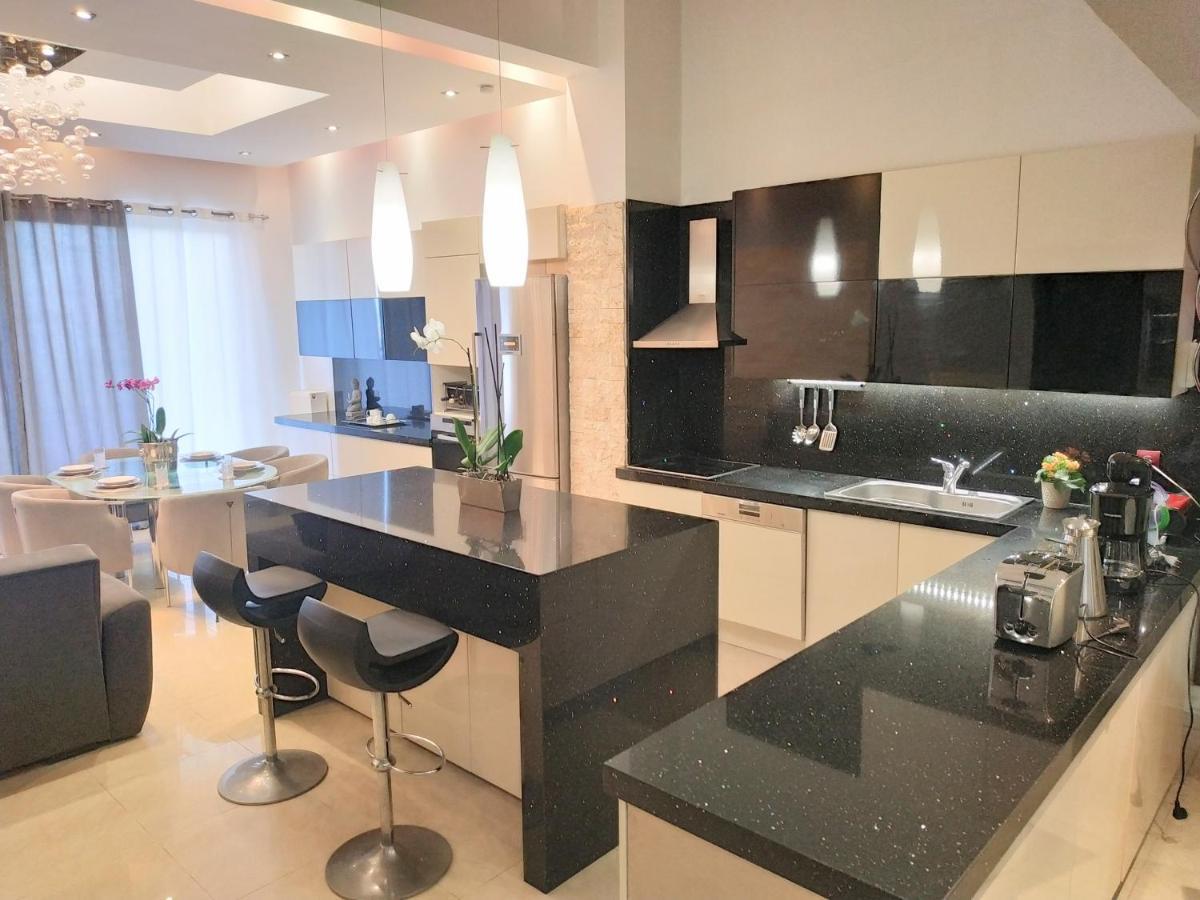 Luxury Apartment With Sea View Near Kallithea Koskinou  Extérieur photo