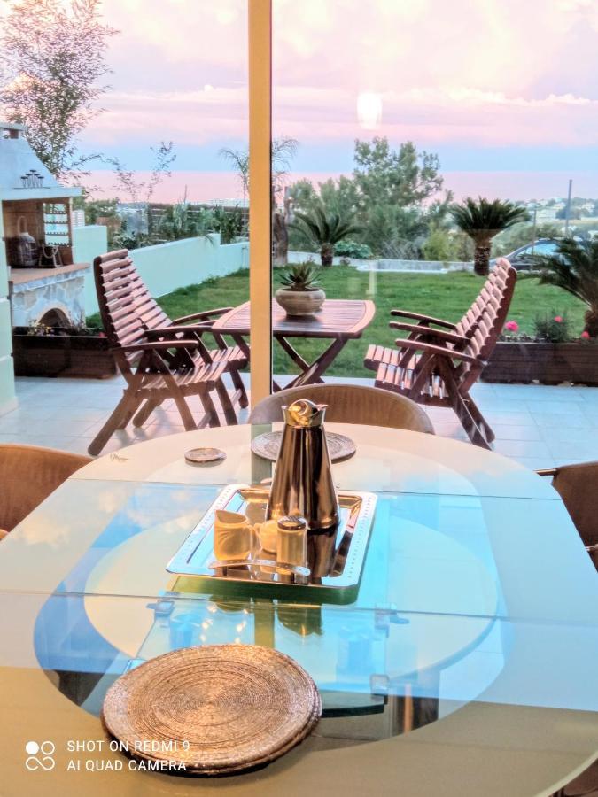 Luxury Apartment With Sea View Near Kallithea Koskinou  Extérieur photo