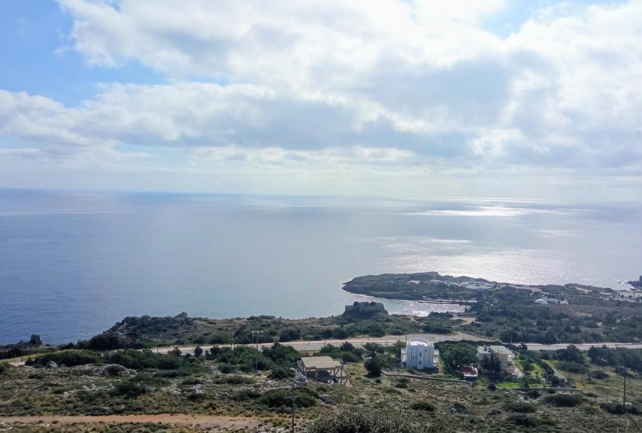 Luxury Apartment With Sea View Near Kallithea Koskinou  Extérieur photo